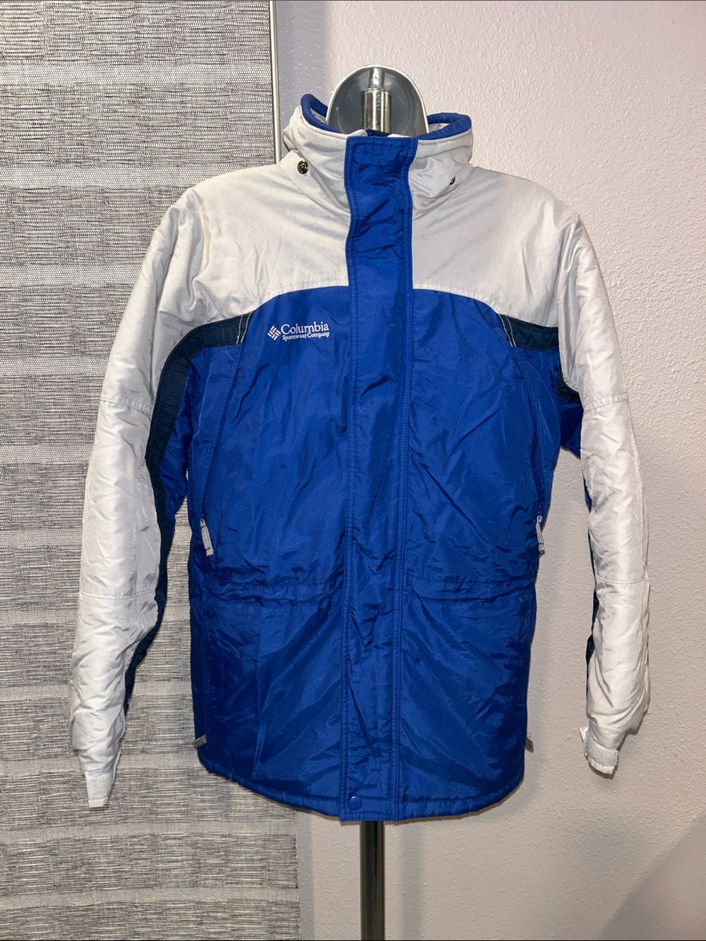Boy’s Columbia Blue and Gray Ski Jacket